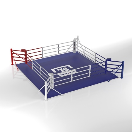 Купить Ринг боксерский напольный Totalbox на упорах 5х5м в Горбатове 