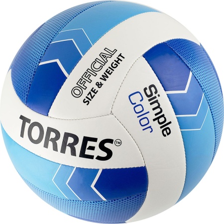 Купить Мяч волейбольный Torres Simple Color любительский р.5 в Горбатове 